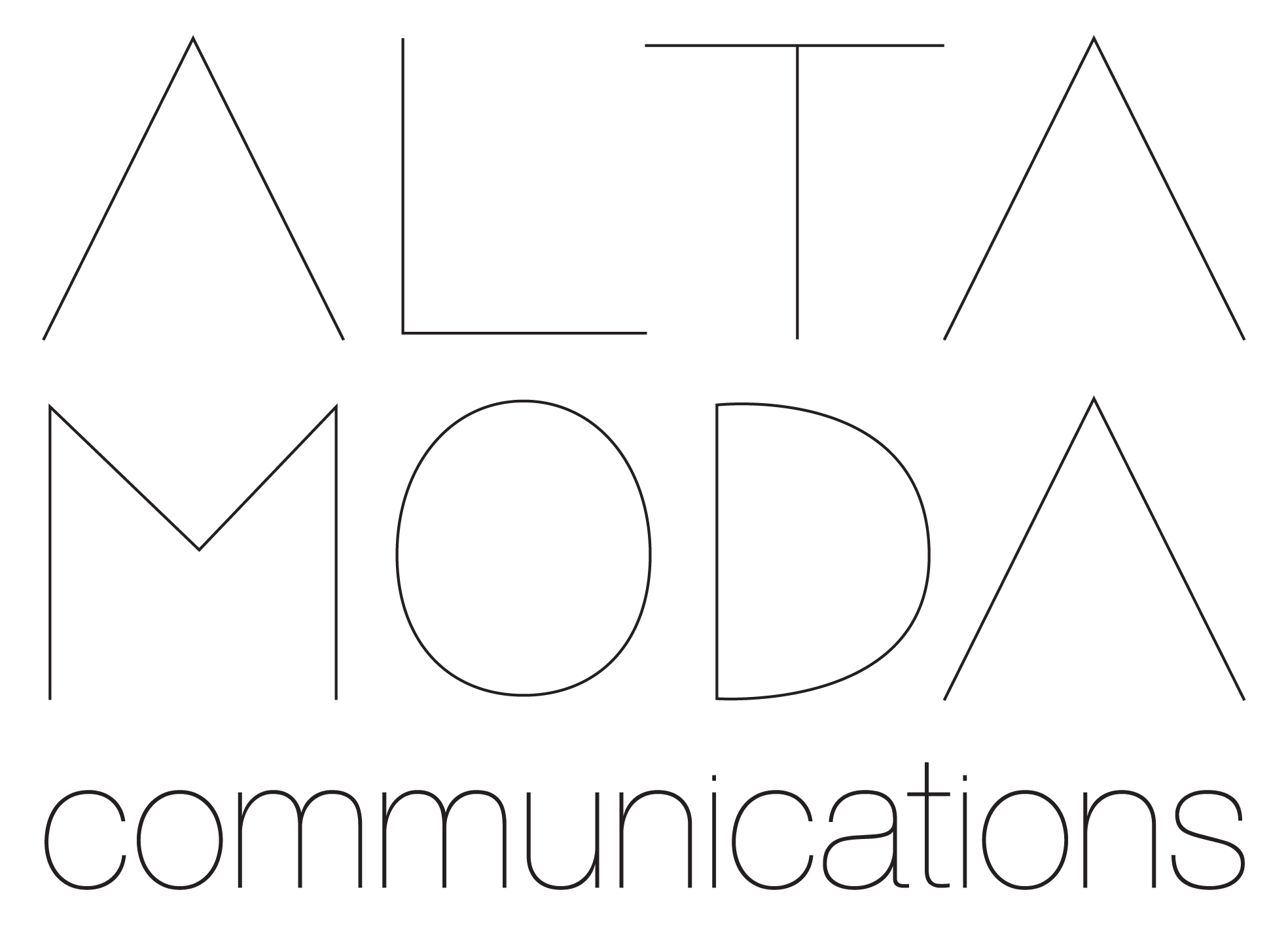 Alta Moda communications