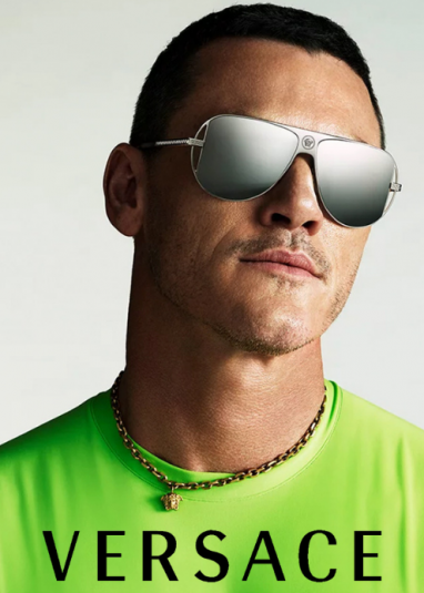 Luke Evans x Versace Eyewear