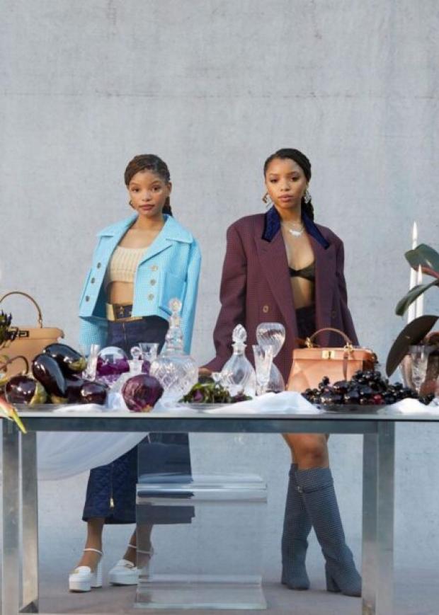 Chloe X Halle Fendi Peekaboo Campaign 2020