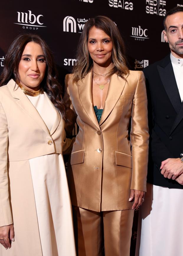 Jomana Alrashid, Halle Berry & Mohammed Al Turki