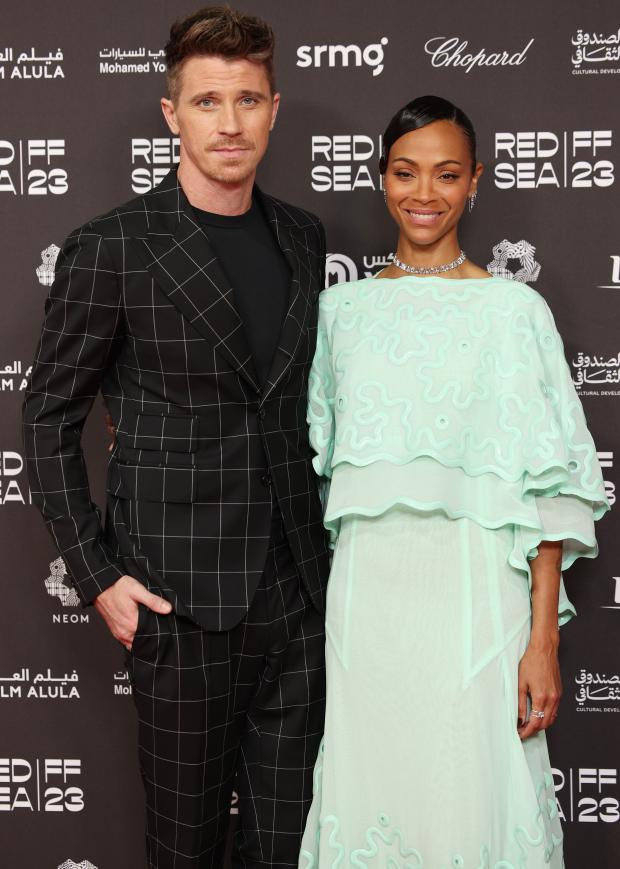 Garrett Hedlund & Zoe Saldana