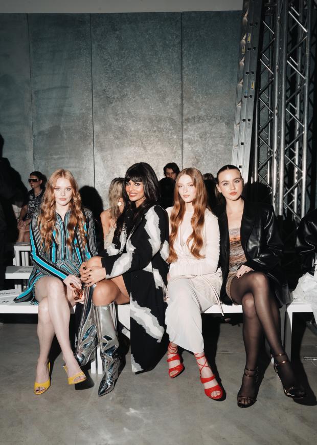 Abigail Cowen, Jameela Jamil, Larsen Thompson 