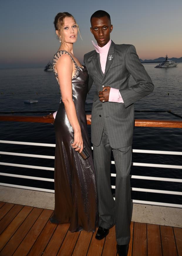 Toni Garrn and Alioune Badara Fall 