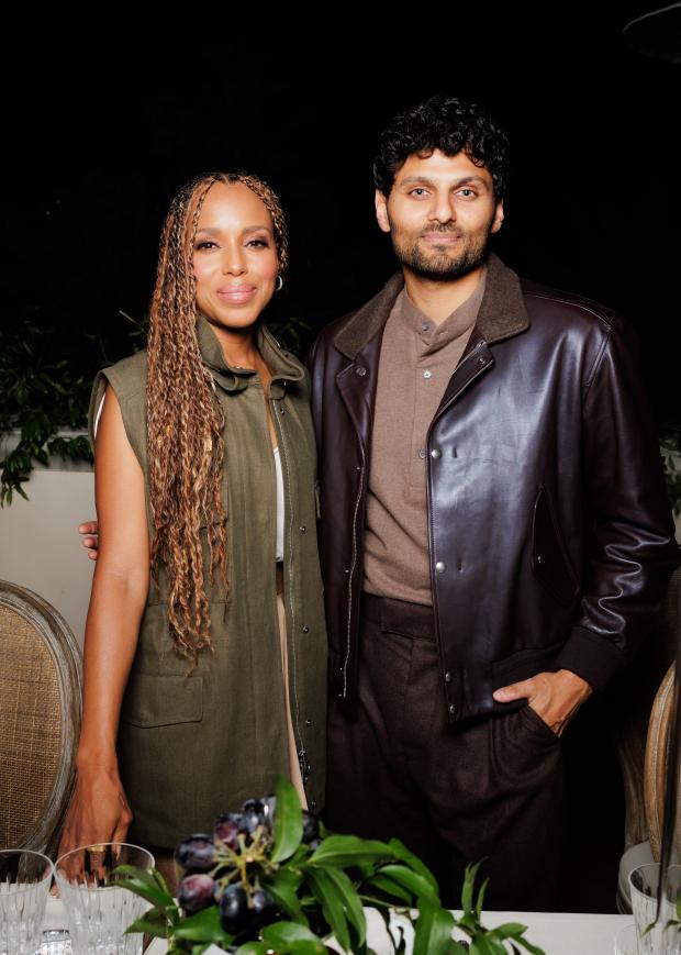 Kerry Washington and Jay Shetty