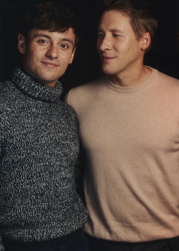 Tom Daley and Dustin Lance Black